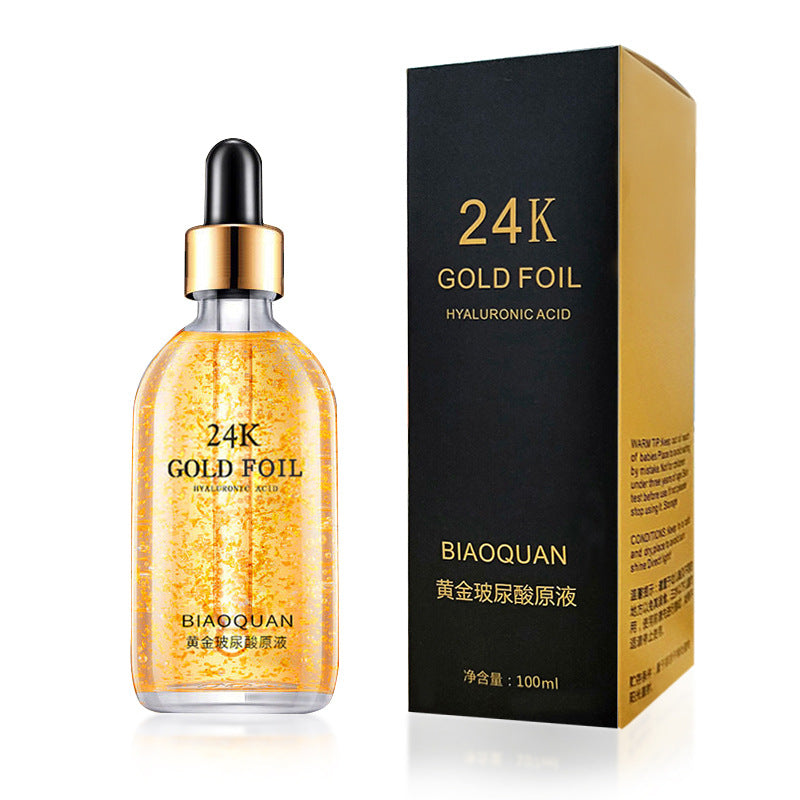24K Gold Hyaluronic Acid Face Serum 100ml Anti-Aging Essence