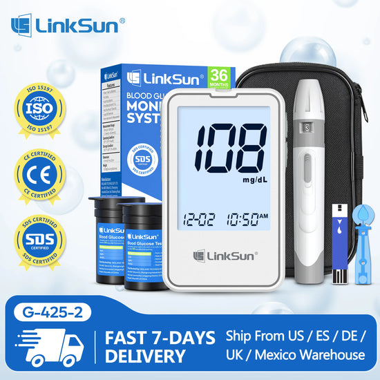LinkSun G-425 Blood Glucose Meter Kit
