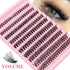 DIY cluster lashes for charm style false eyelash looks