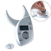 Silver Clamp Skin Caliper Fat Analyzer