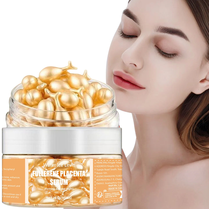 50Pcs Collagen Face Serum Capsules Whitening Anti-Wrinkle