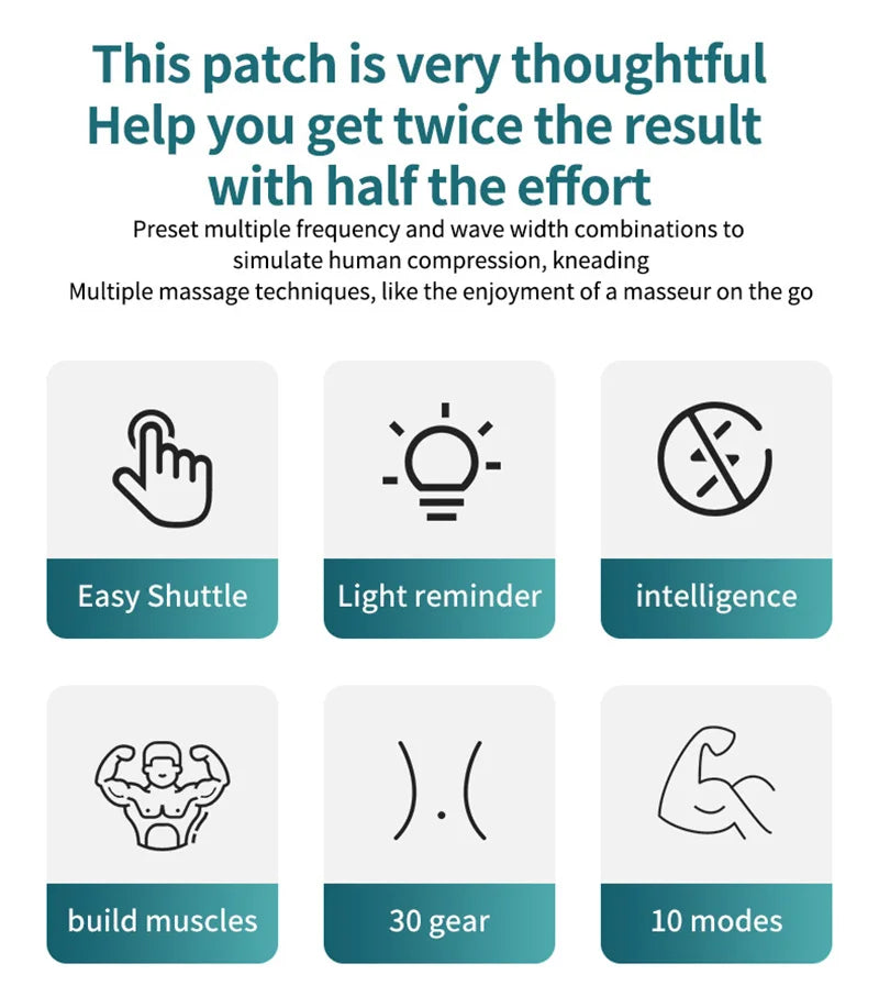 EMS Abdominal Muscle Stimulator Belt