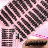 DIY lash extension kit with 720pcs wispy lash clusters