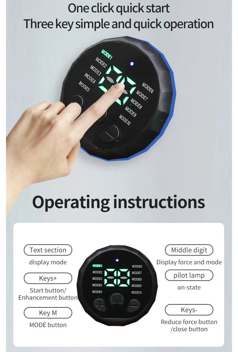 EMS Abdominal Muscle Stimulator Belt