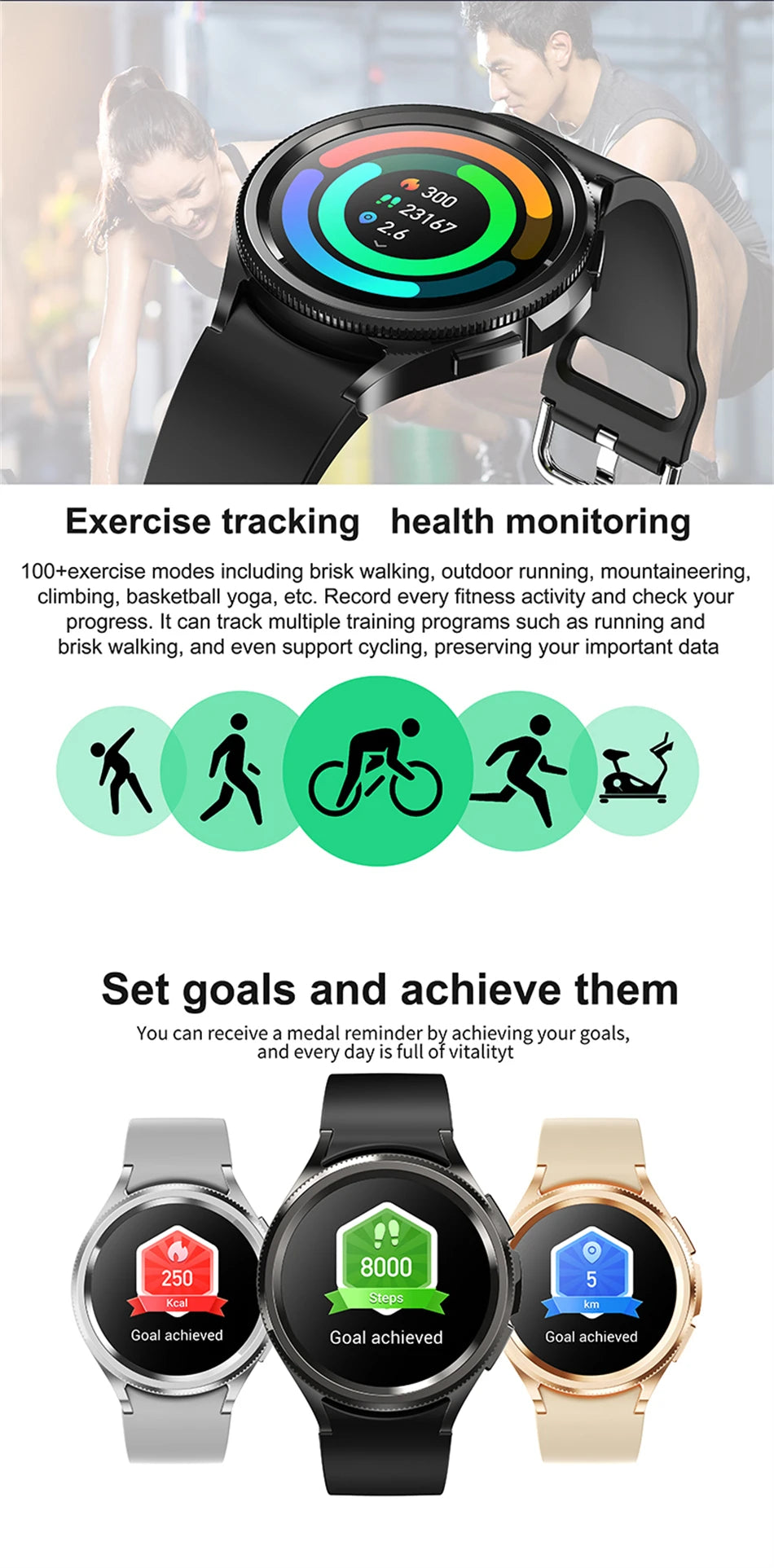 Watch 6 Classic Smartwatch 2025 – Bluetooth Call