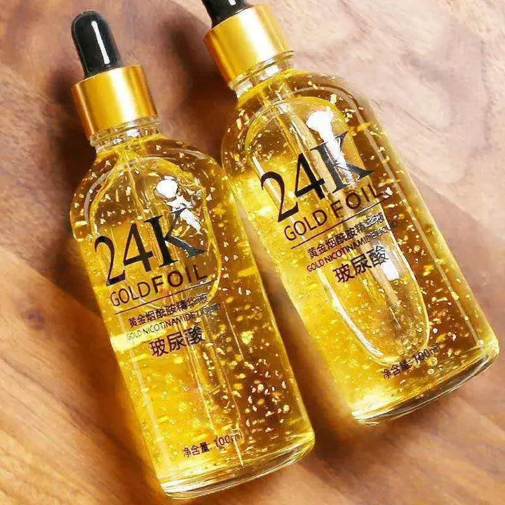 24K Gold Hyaluronic Acid Face Serum 100ml Anti-Aging Essence