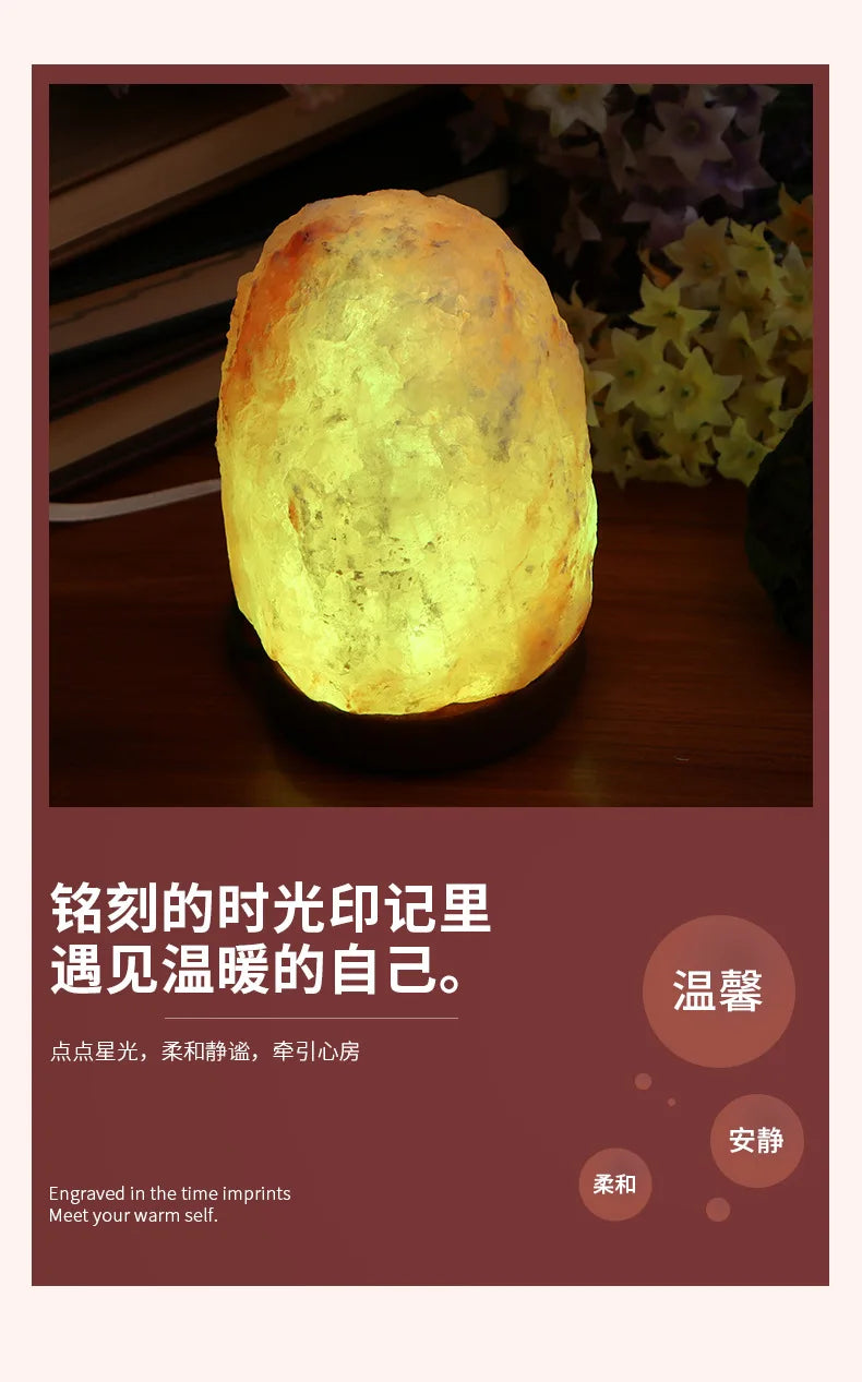 LED Himalayan Salt Night Lamp USB