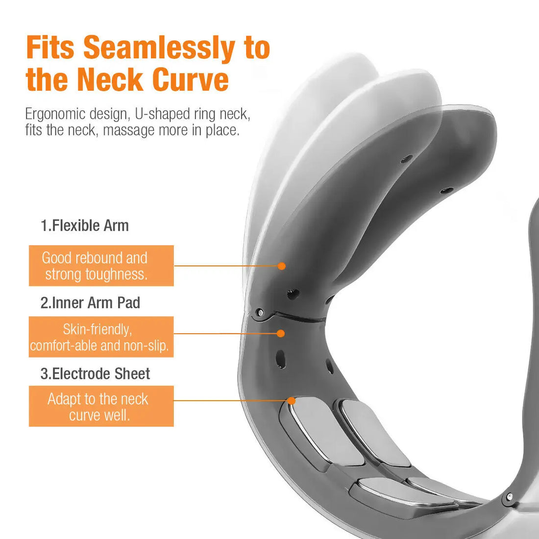 Electric Neck & Shoulder TENS Massager
