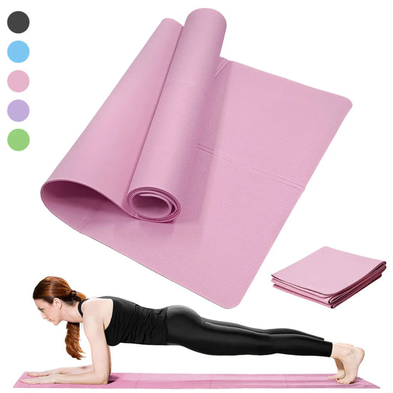Non-Slip Yoga and Fitness Mat