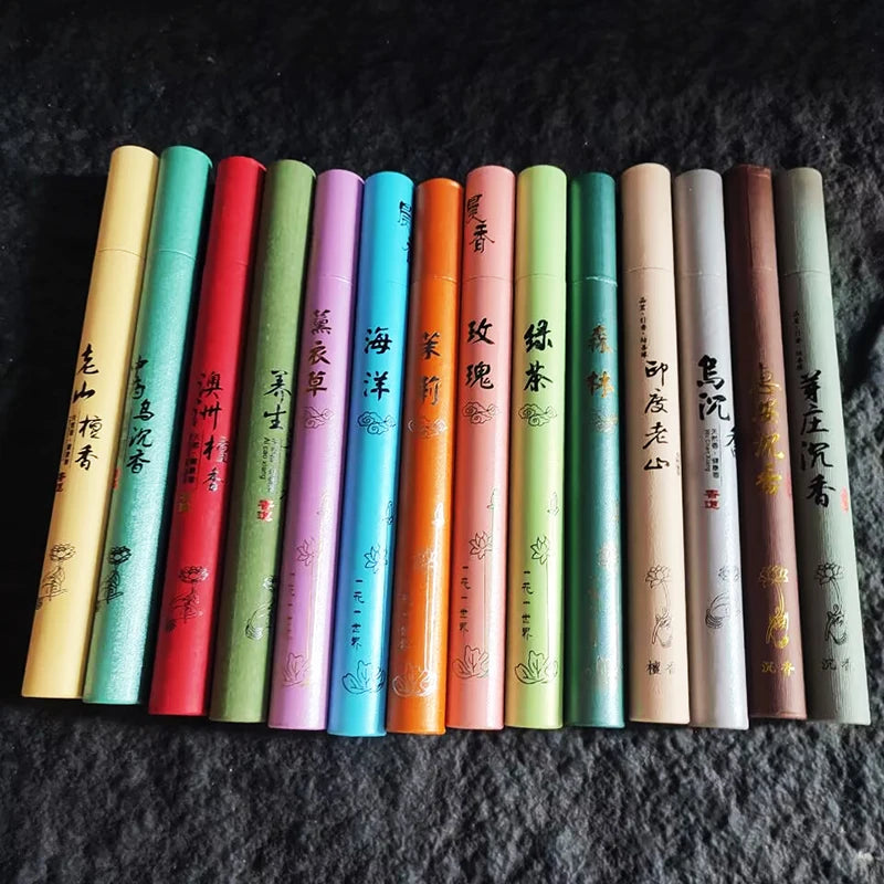 Natural Sandalwood Incense Sticks 40pcs Aromatherapy Fragrance