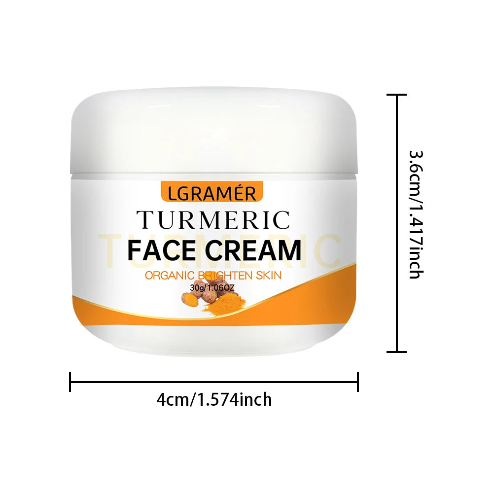 Turmeric Whitening Face Cream Anti-Wrinkle Moisturizer