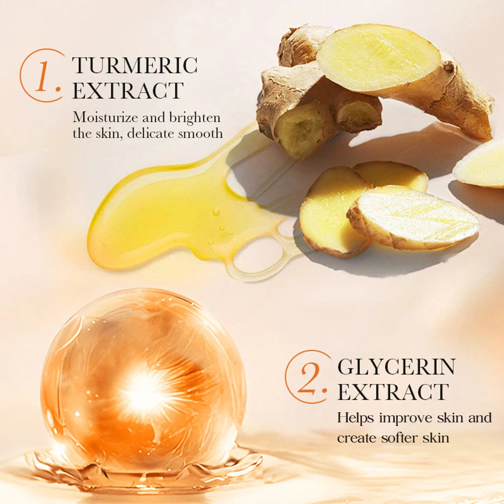 Turmeric Whitening Face Cream Anti-Wrinkle Moisturizer