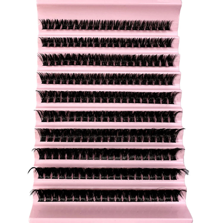 540 faux mink lash clusters for custom lash extension looks