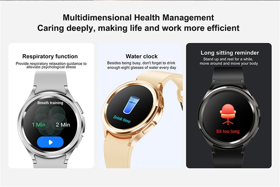 Watch 6 Classic Smartwatch 2025 – Bluetooth Call