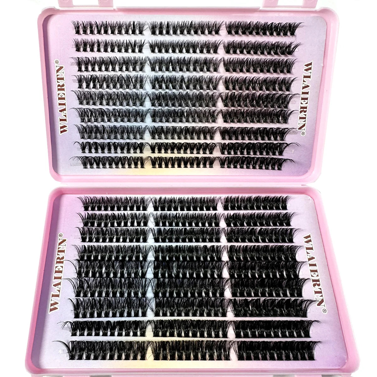 Faux mink lash clusters in 9-16mm lengths for DIY lashes