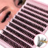 DIY cluster lashes for charm style false eyelash looks