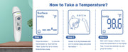 Kingclinic Digital Ear & Forehead Thermometer