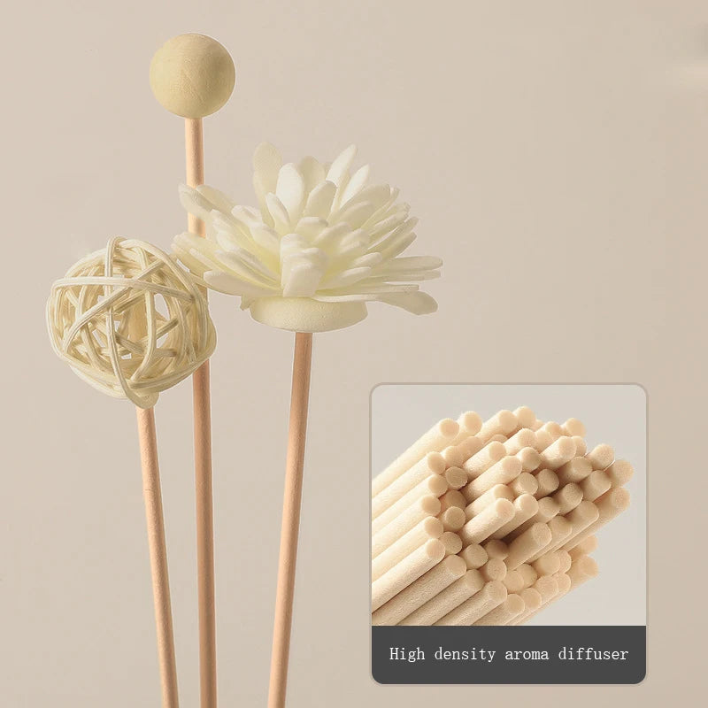 9PCS Flower Aromatherapy Rattan Diffuser Sticks