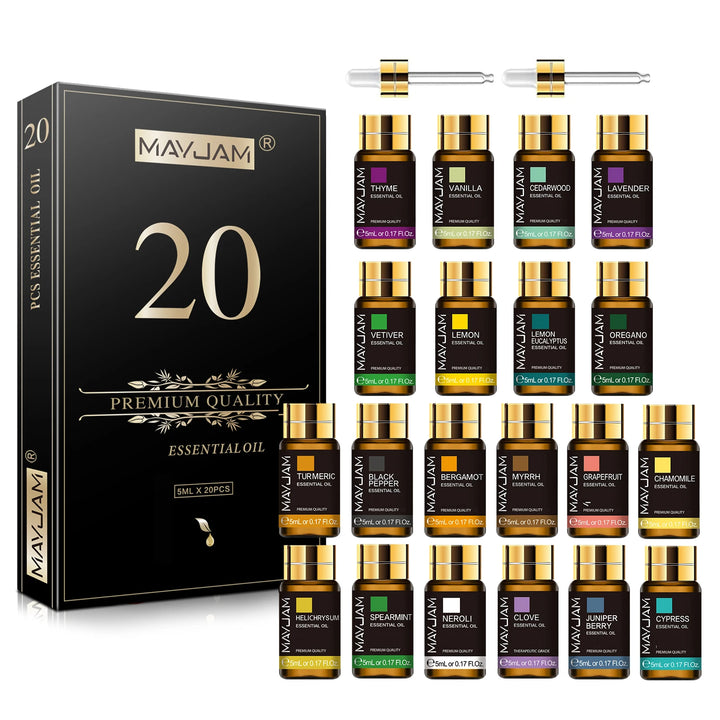 MAYJAM 20-Piece Essential Oils Set