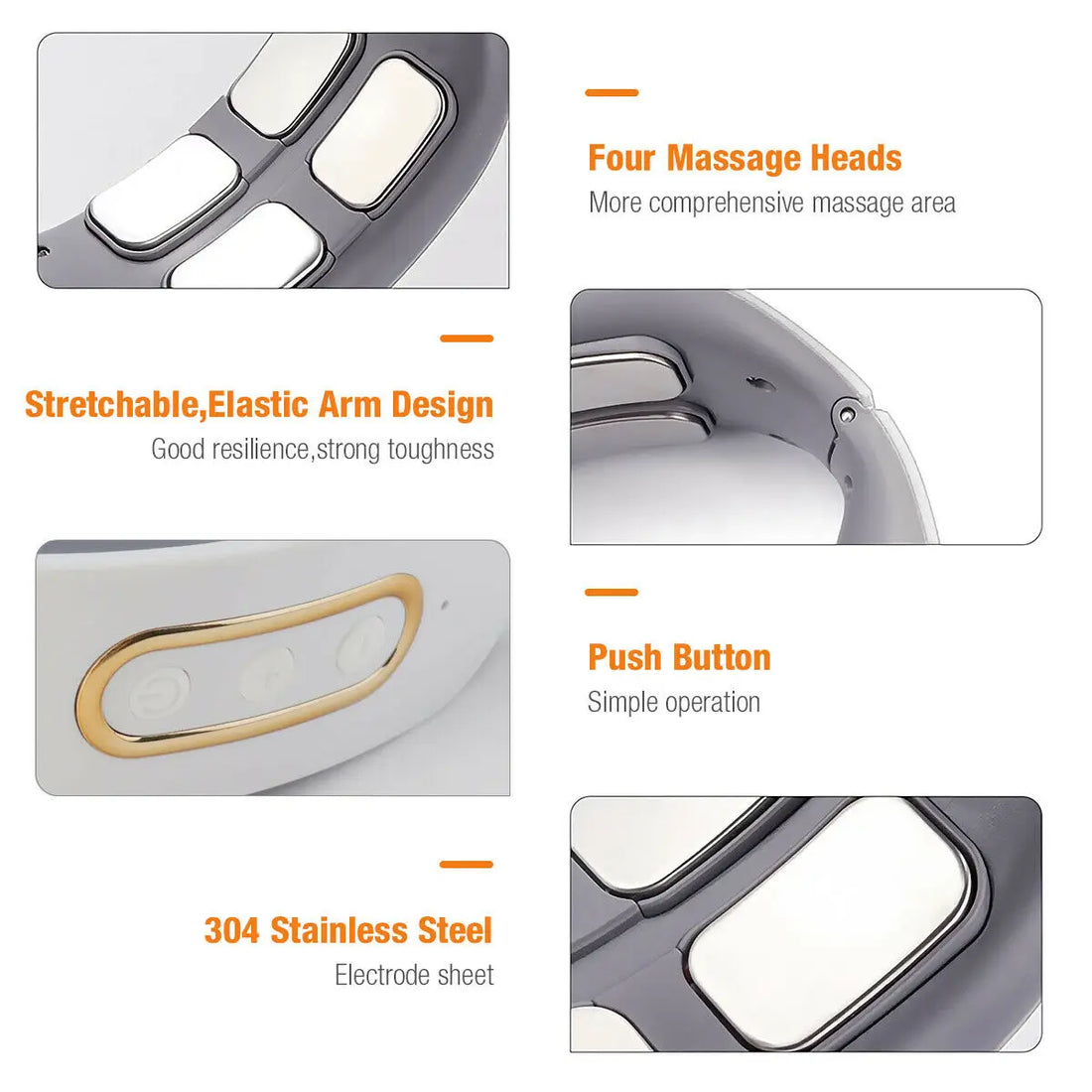 Electric Neck & Shoulder TENS Massager