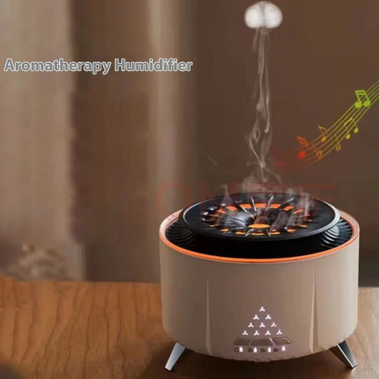 Volcanic Lava Flame Aromatherapy Humidifier