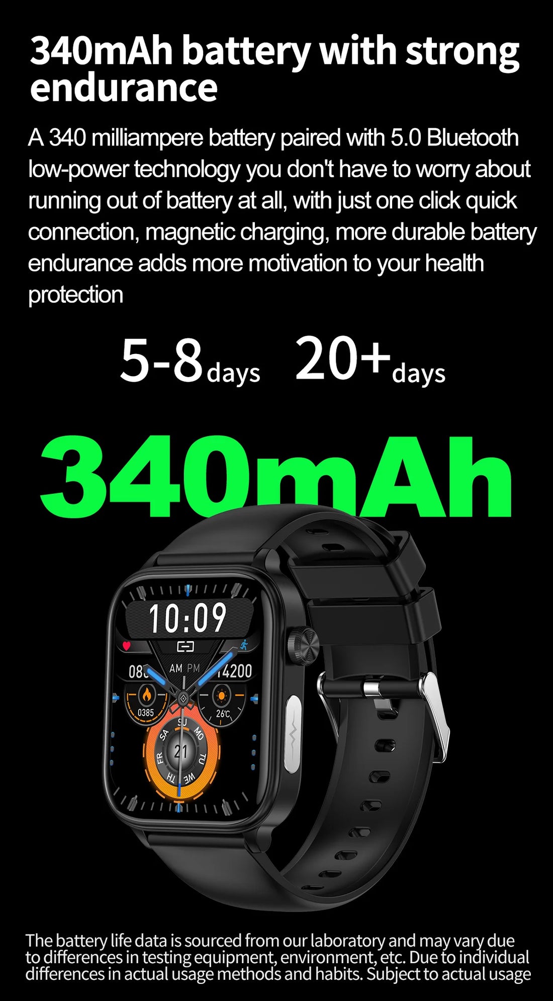 2025 ECG+PPG AI Smartwatch – Health Diagnose, Heart Rate & BP Tracker