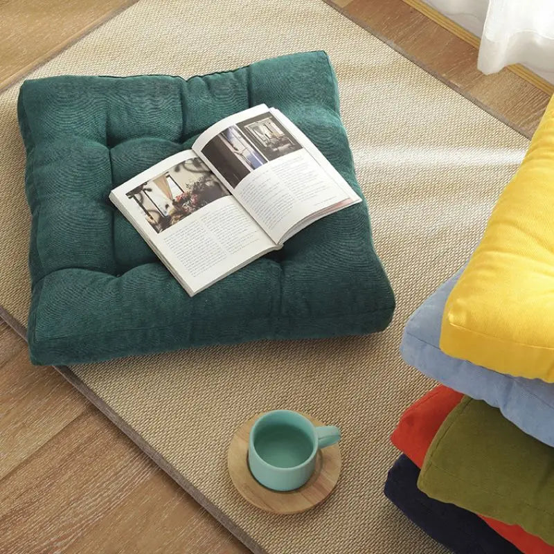 Square Floor Seating Cushion Pillow