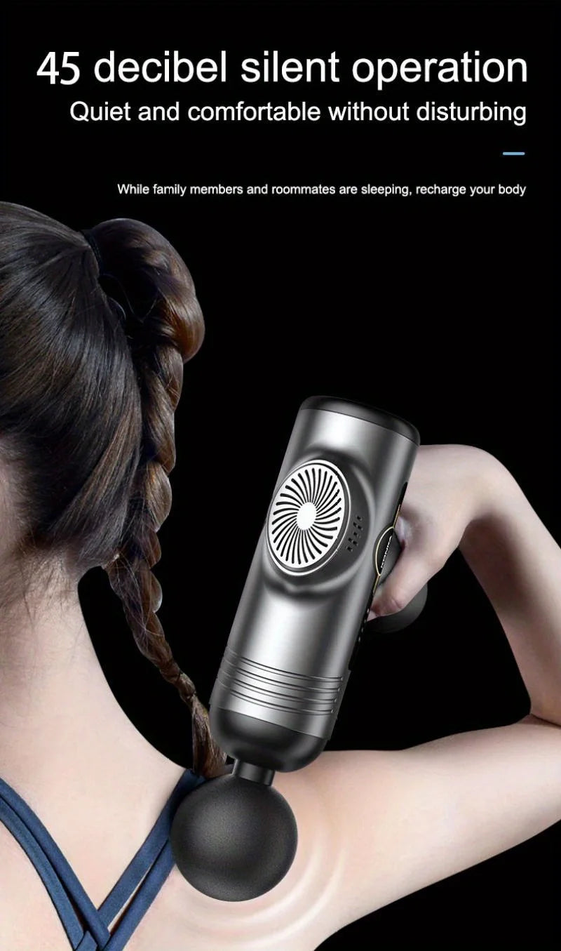 Portable Vibration Fascia Massage Gun
