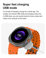 2025 DT Watch 7 Ultra Smartwatch 47mm AMOLED GPS NFC