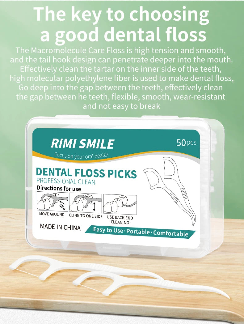 Dental Floss Sticks Oral Care Set