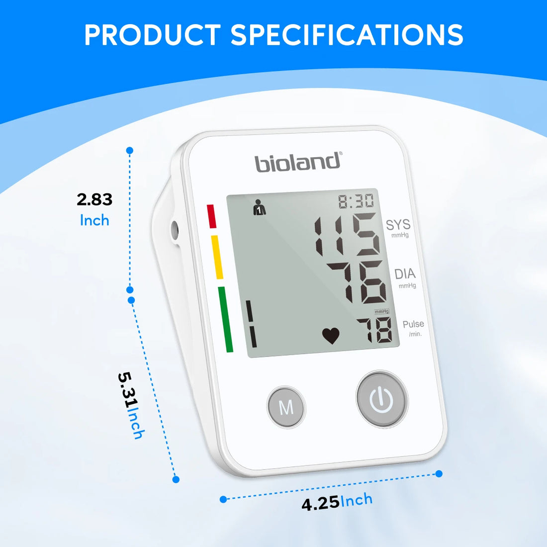 Bioland 2005 Automatic Digital BP Monitor