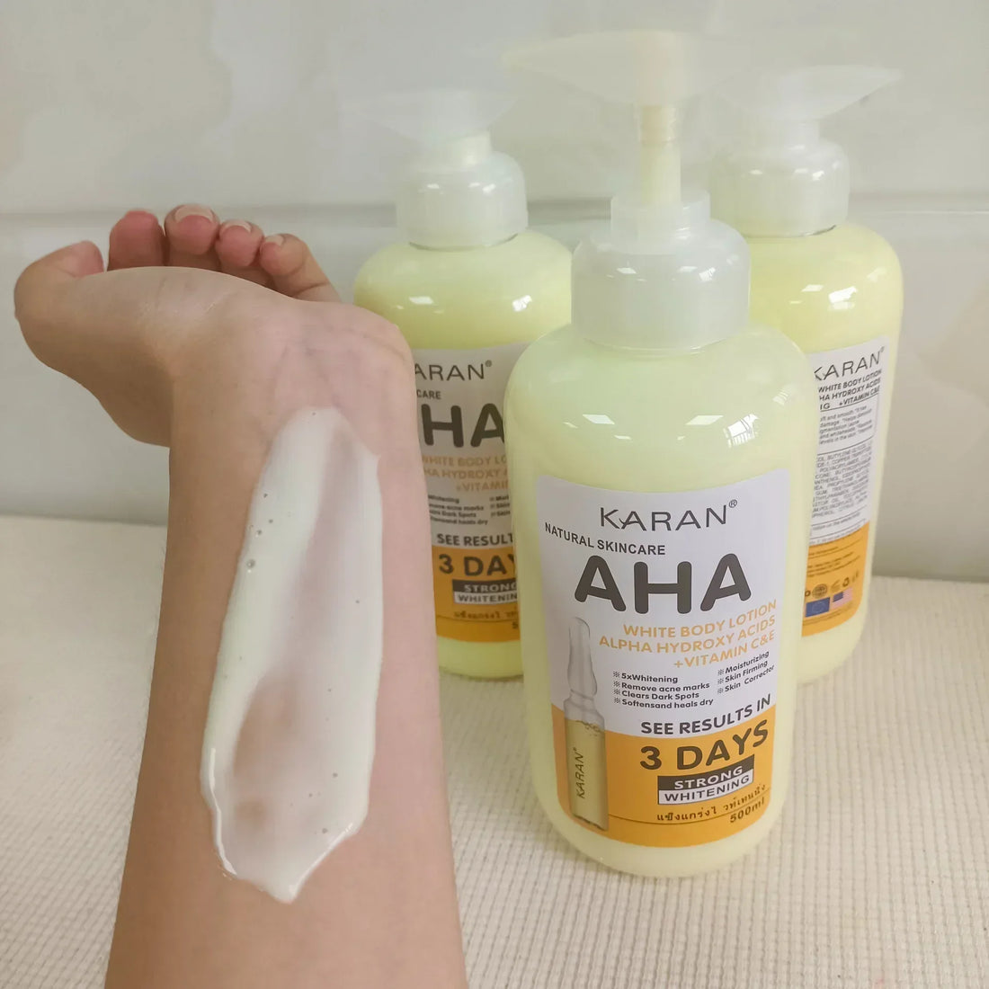 Whitening Body Cream 500ml Moisturizing Vitamin C&E Lotion
