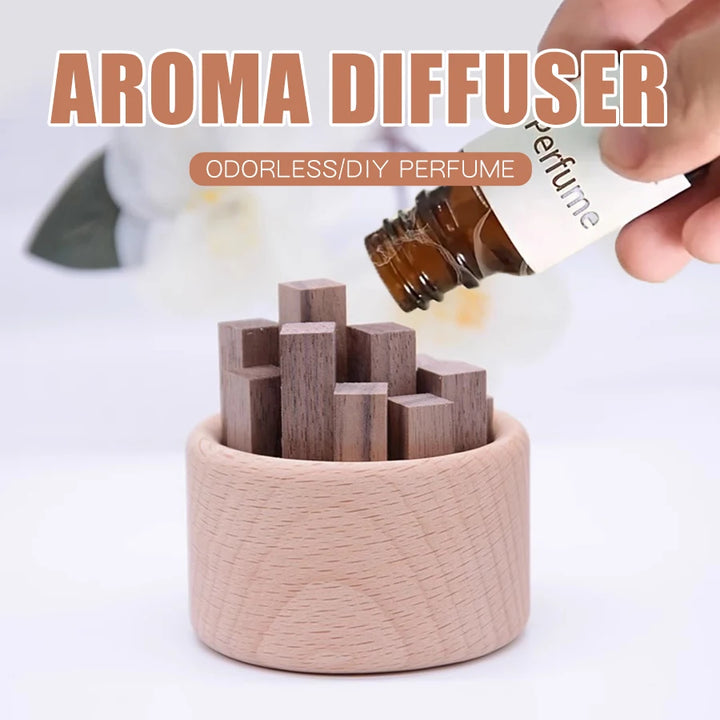 Wooden Aroma Diffuser Ornament