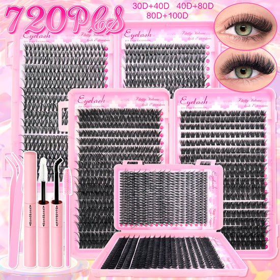 DIY Lash Extension Kit with Bond & Seal