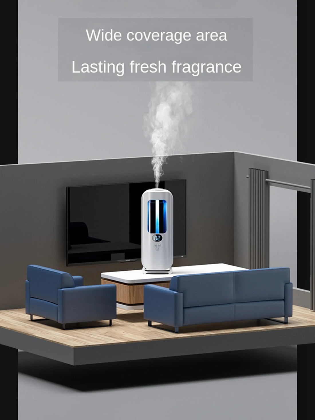 Automatic Aromatherapy Machine & Air Humidifier with Lights