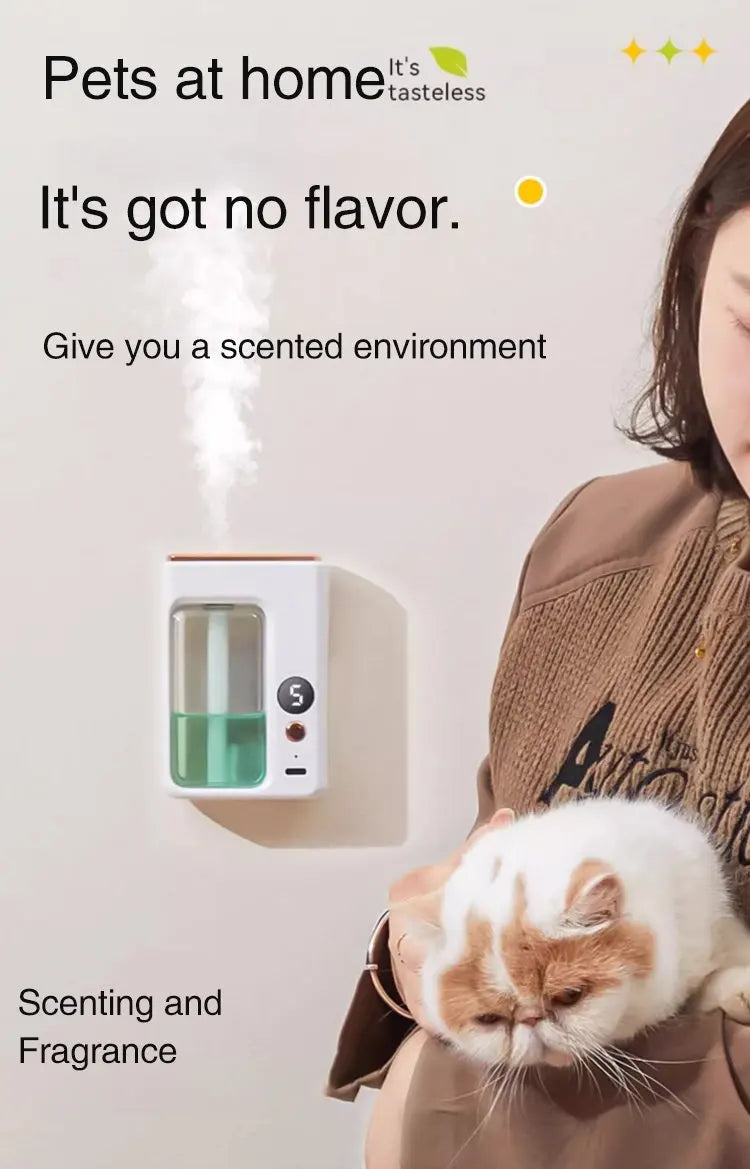 Automatic Car Diffuser Aromatherapy Air Freshener with Display