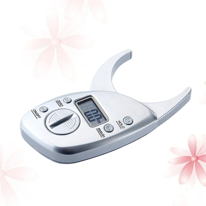 Silver Clamp Skin Caliper Fat Analyzer