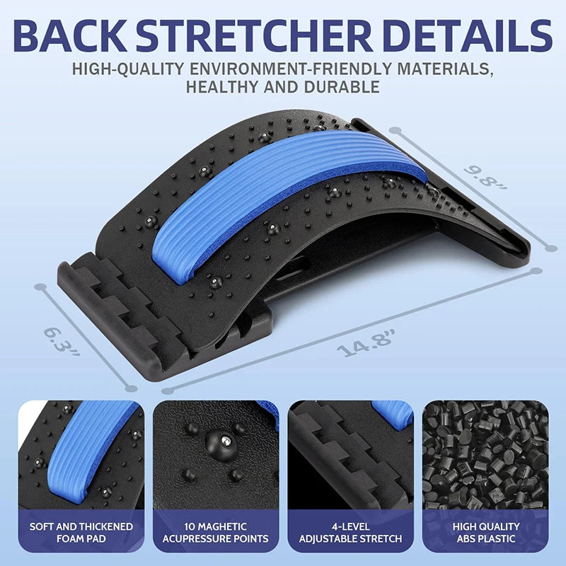 Magnetic Therapy Back Stretcher Support