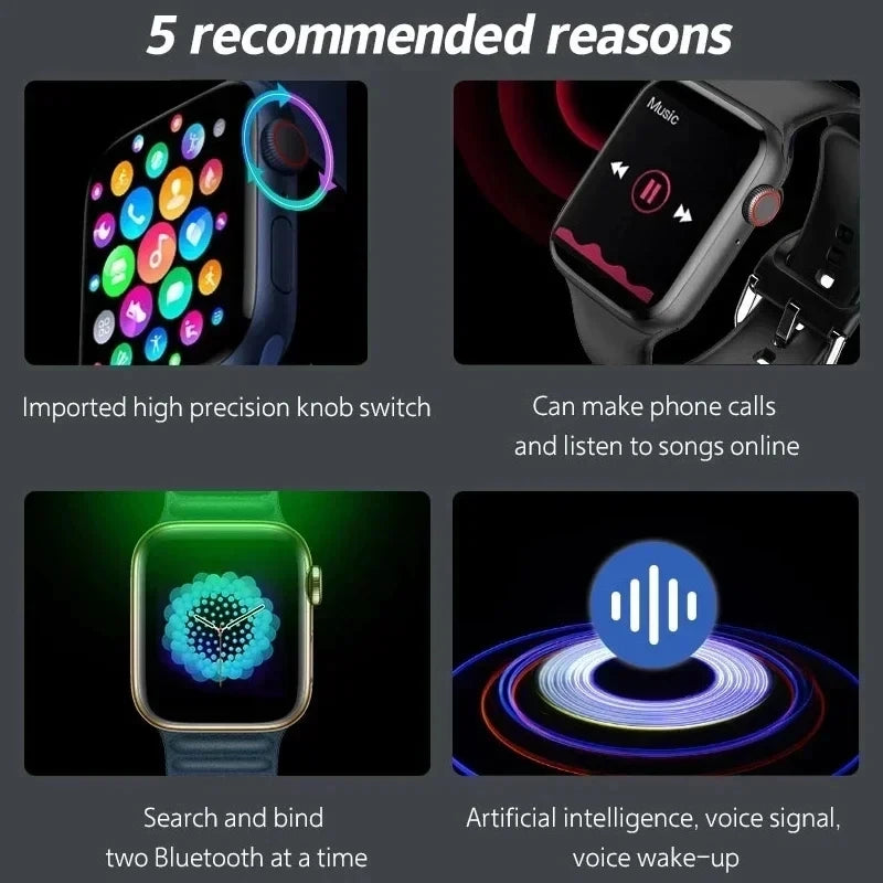 I10 Pro Max Smartwatch Metal Strap Fitness Tracker