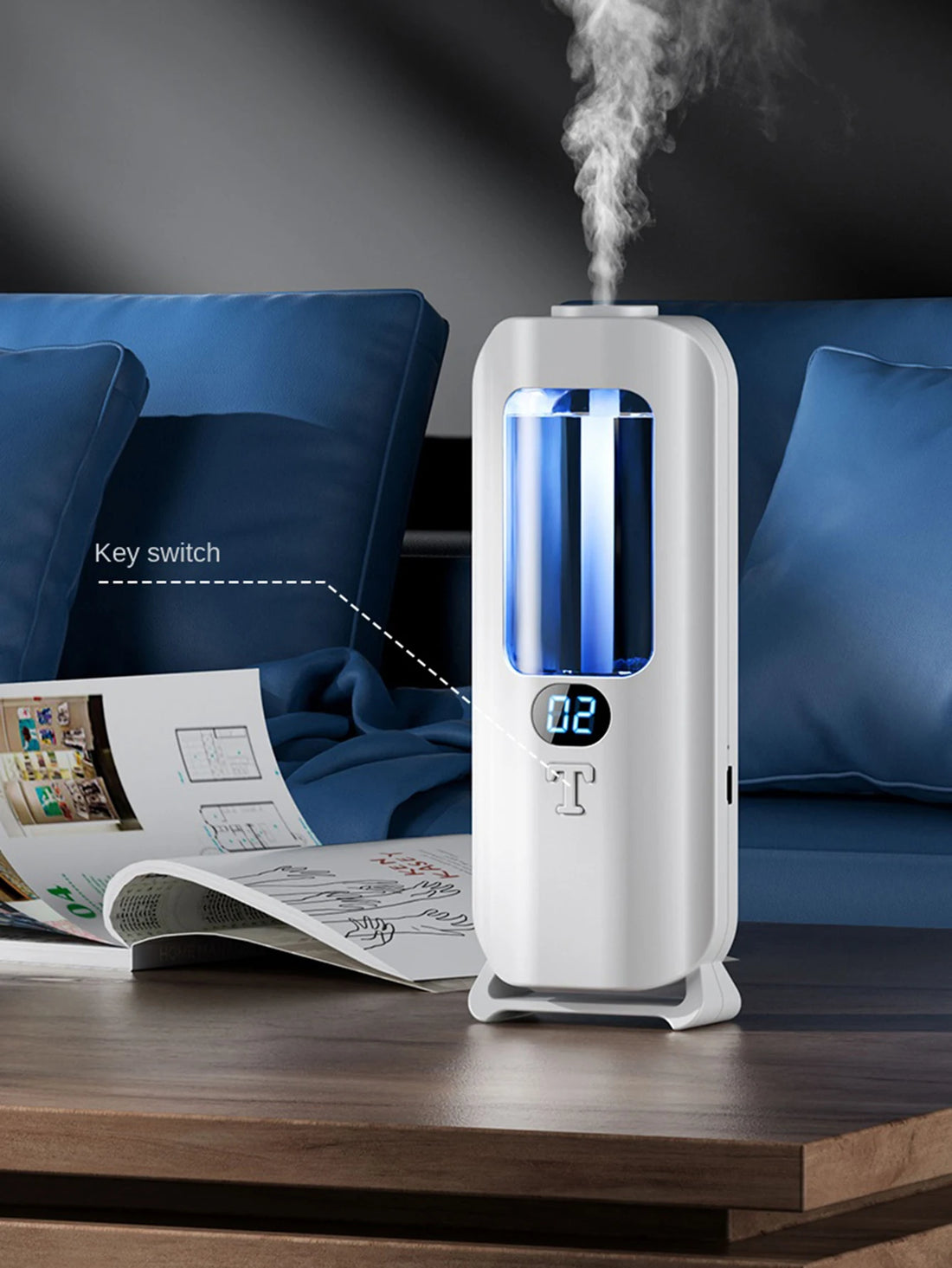 Automatic Aromatherapy Machine & Air Humidifier with Lights