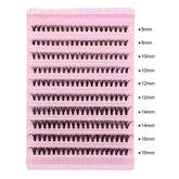 DIY cluster lashes 8-16mm mixed length Russian volume tray