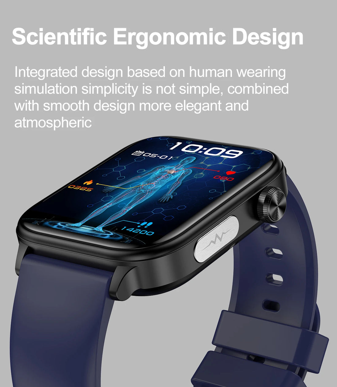 2025 ECG+PPG AI Smartwatch – Health Diagnose, Heart Rate & BP Tracker