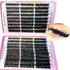 540 faux mink lash clusters for custom lash extension looks