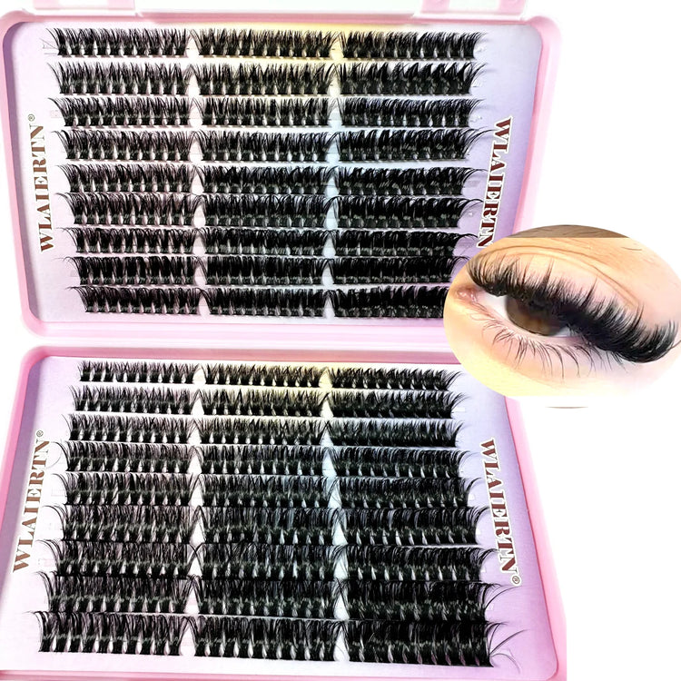 540 faux mink lash clusters for custom lash extension looks