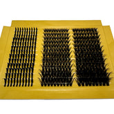 Spiky lash clusters tray for DIY lash extension looks
