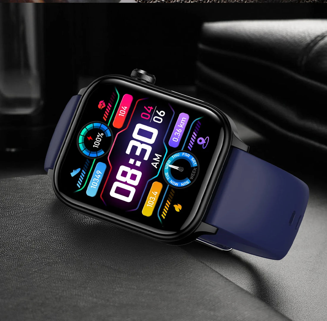 2025 ECG+PPG AI Smartwatch – Health Diagnose, Heart Rate & BP Tracker