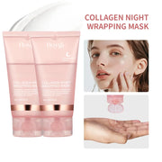 Collagen Overnight Peel-Off Facial Mask Set Hydrating Night Care
