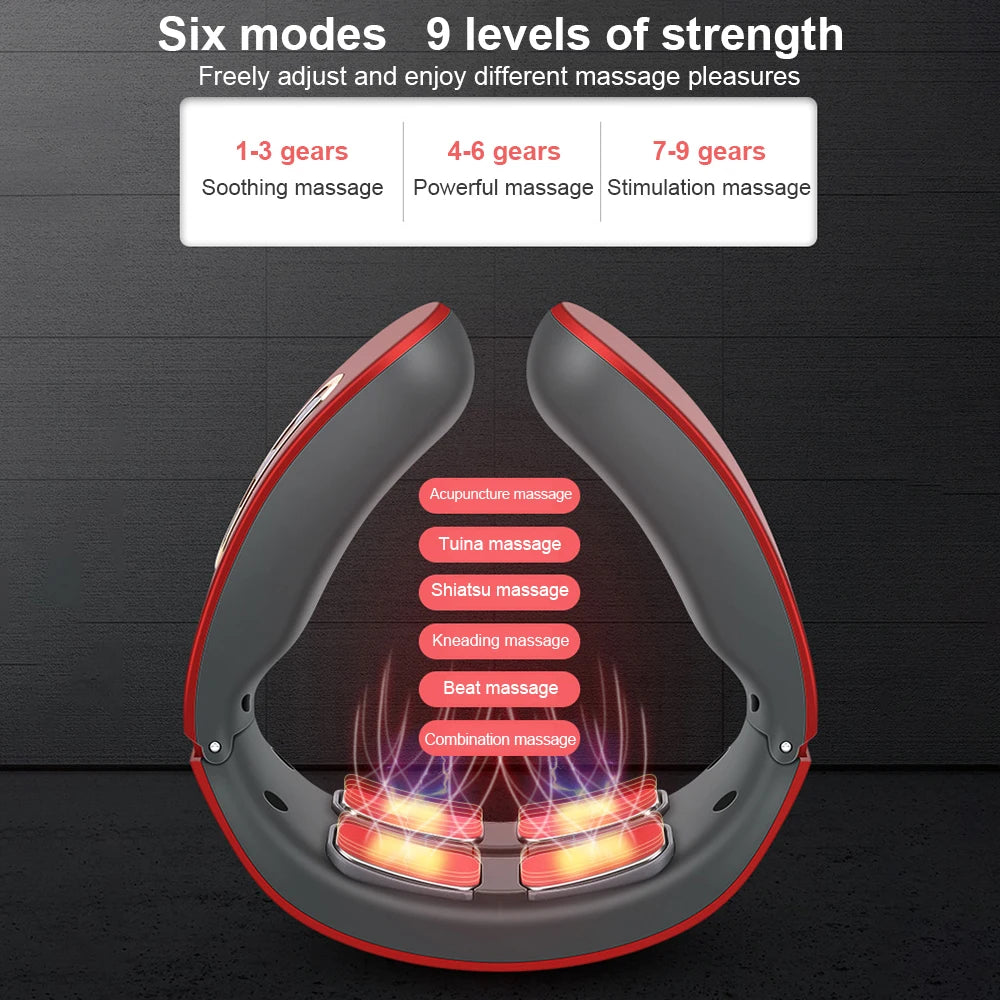 Electric Neck & Shoulder TENS Massager