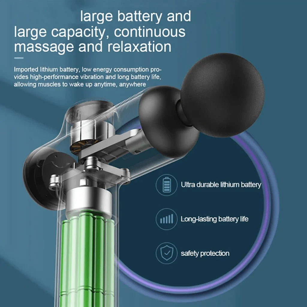 Portable Vibration Fascia Massage Gun