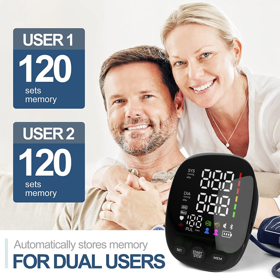 Kingclinic Digital LED Blood Pressure Monitor